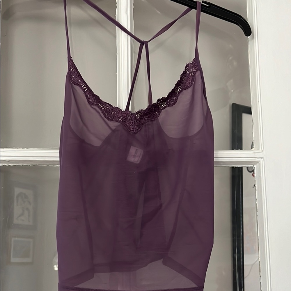Sheer vintage express camisole